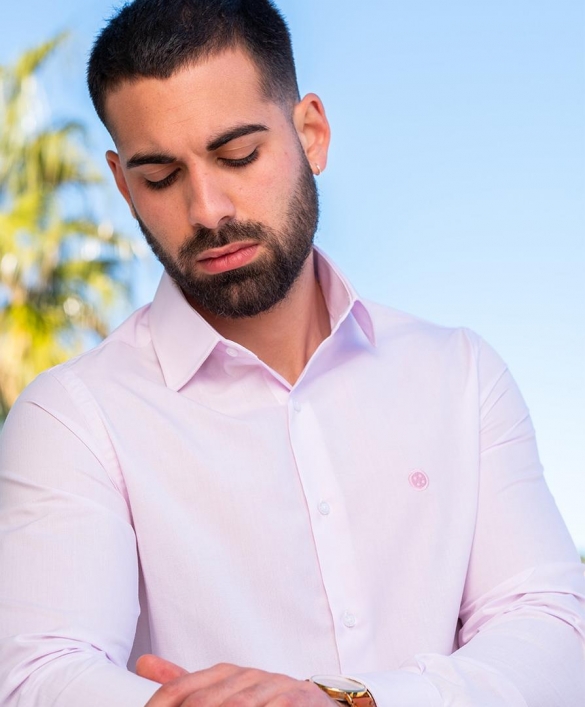 Camisa Hombre Básica Fil A Fil