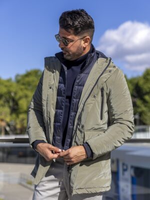 Urban Button CHAQUETA DE HOMBRE CON CHALECO S|M|L|XL|XXL|XXXL