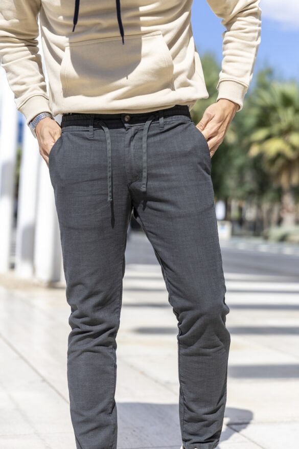 Urban Button PANTALÓN DE HOMBRE CINTURA DE GOMAS 38|40|42|44|46|48|50|52