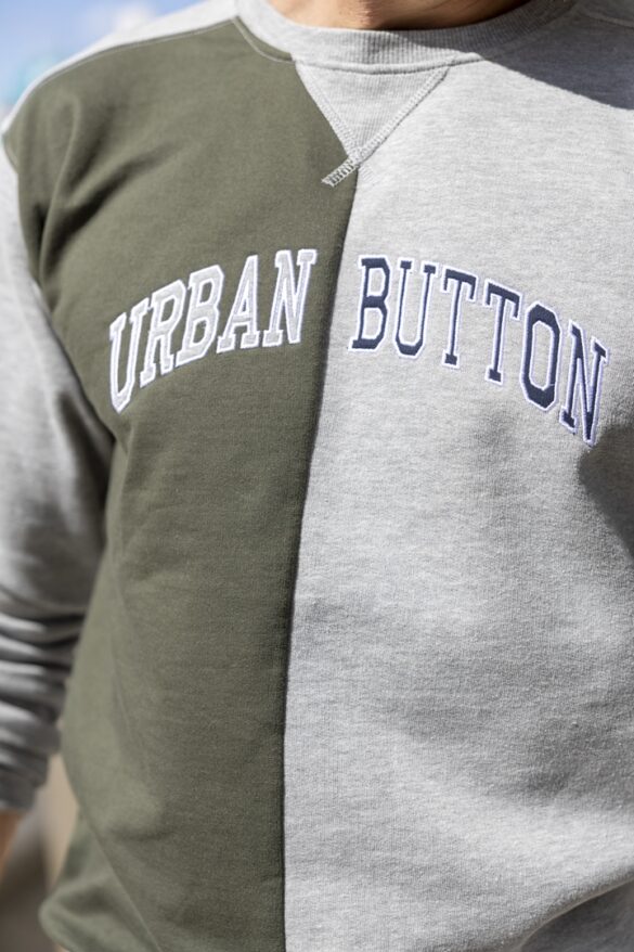 Urban Button SUDADERA HOMBRE PARTIDA VERTICAL S|M|L|XL|XXL|XXXL