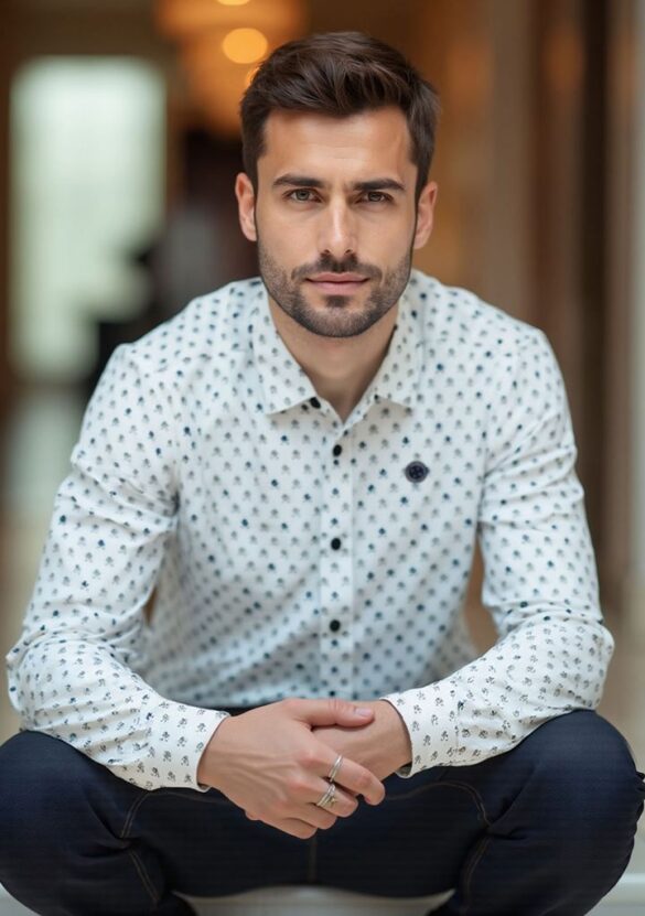 Urban Button Camisa Hombre Estocolmo S|M|L|XL|XXL|XXXL