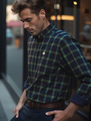 Urban Button Camisa Hombre Lisboa S|M|L|XL|XXL|XXXL