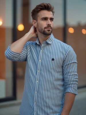 Urban Button Camisa Hombre Los Ángeles S|M|L|XL|XXL|XXXL
