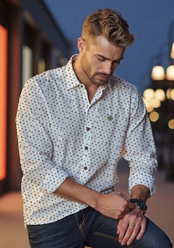 Urban Button Camisa Hombre Oslo S|M|L|XL|XXL|XXXL