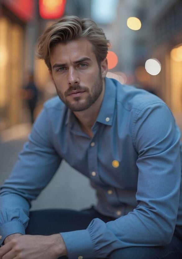 Urban Button Camisa Hombre Oxford S|M|L|XL|XXL|XXXL