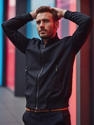 Urban Button Chaqueta Bomber Clásica S|M|L|XL|XXL|XXXL