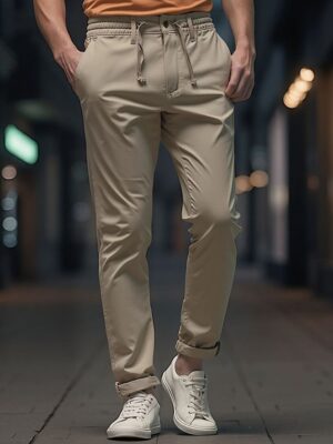Urban Button Pantalón Goma En Cintura 38|40|42|44|46|48|50|52