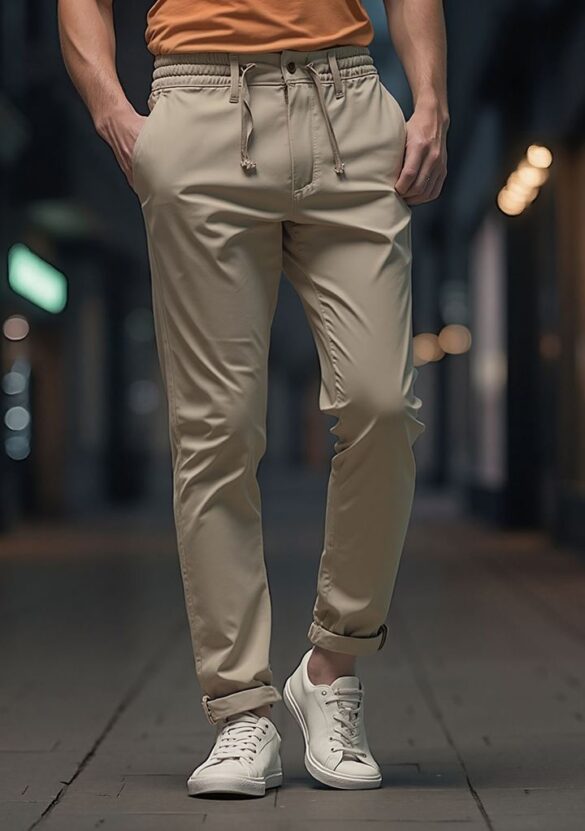 Urban Button Pantalón Goma En Cintura 38|40|42|44|46|48|50|52
