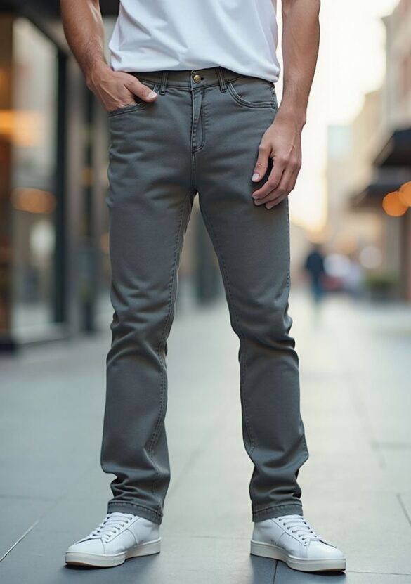 Urban Button Pantalón Vaquero Gris 38|40|42|44|46|48|50|52