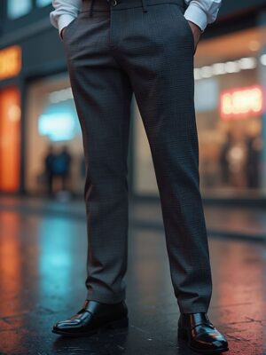 Urban Button Pantalón Vestir Trinchas 38|40|42|44|46|48|50|52