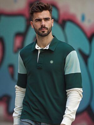 Urban Button Polo Greenstone S|M|L|XL|XXL|XXXL
