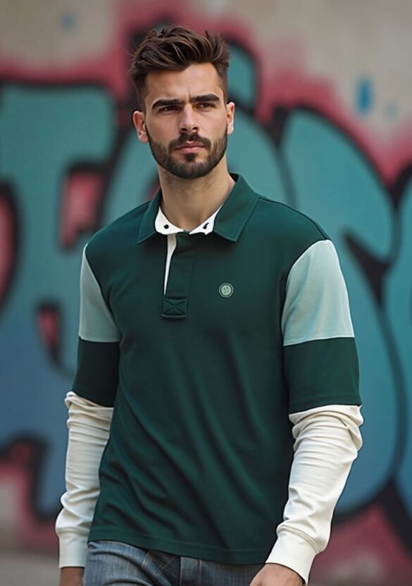 Urban Button Polo Greenstone S|M|L|XL|XXL|XXXL