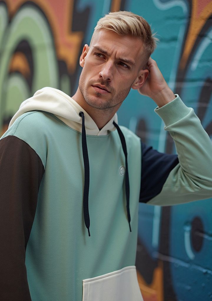 Urban Button Sudadera Hombre Aconcagua S|M|L|XL|XXL|XXXL