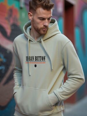 Urban Button Sudadera Hombre Ararat S|M|L|XL|XXL|XXXL