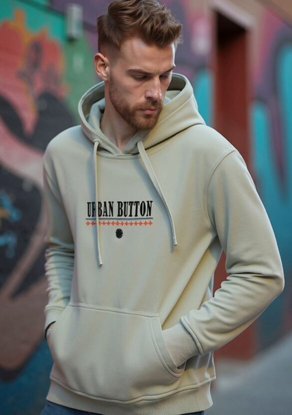Urban Button Sudadera Hombre Ararat S|M|L|XL|XXL|XXXL