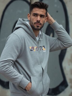 Urban Button Sudadera Hombre Atlas S|M|L|XL|XXL|XXXL