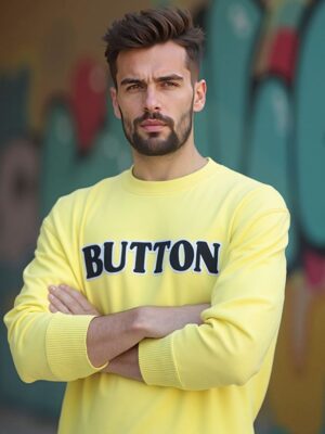 Urban Button Sudadera Hombre Denali S|M|L|XL|XXL|XXXL