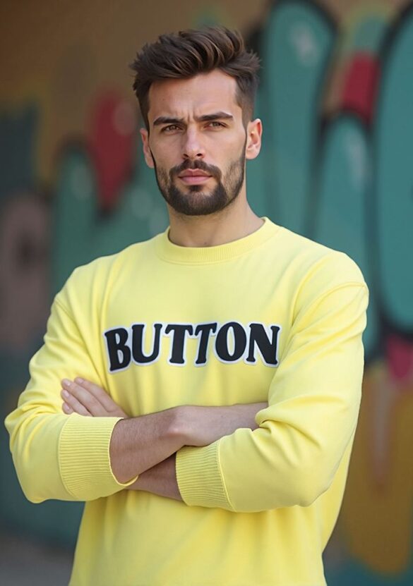 Urban Button Sudadera Hombre Denali S|M|L|XL|XXL|XXXL