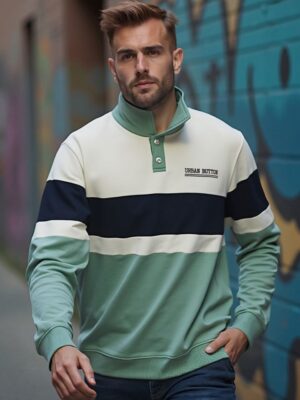 Urban Button Sudadera Hombre Etna S|M|L|XL|XXL|XXXL