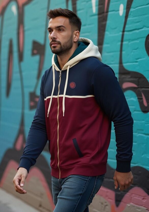 Urban Button Sudadera Hombre Everest S|M|L|XL|XXL|XXXL