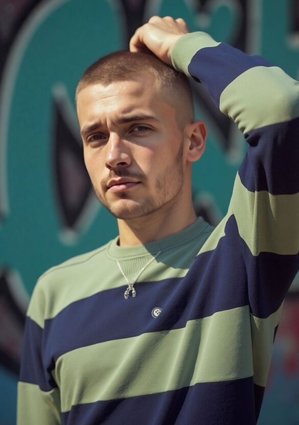 Urban Button Sudadera Hombre Kilimanjaro S|M|L|XL|XXL|XXXL