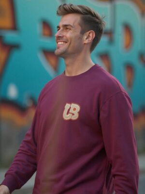 Urban Button Sudadera Hombre Montblanc S|M|L|XL|XXL|XXXL