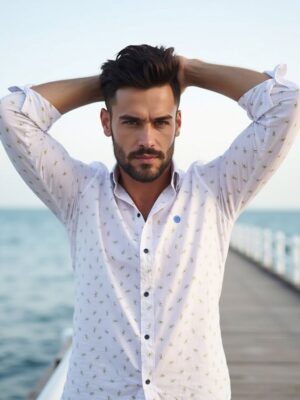 Urban Button Camisa De Hombre Bellagio S|M|L|XL|XXL|XXXL