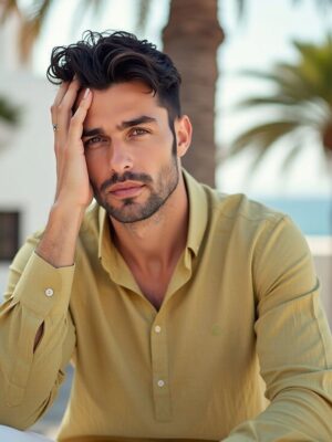 Urban Button Camisa De Hombre Capri S|M|L|XL|XXL|XXXL