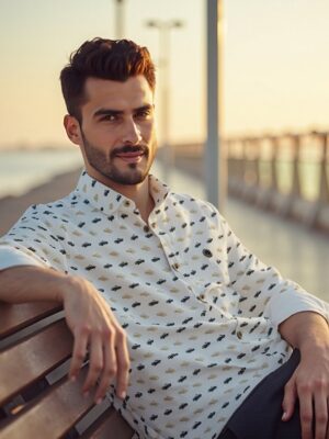 Urban Button Camisa De Hombre Positano S|M|L|XL|XXL|XXXL