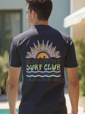 Urban Button Camiseta De Manga Corta Hombre Parma S|M|L|XL|XXL|XXXL