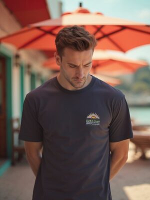 Urban Button Camiseta De Manga Corta Hombre Parma S|M|L|XL|XXL|XXXL