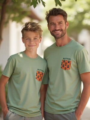 Urban Button Camiseta De Manga Corta Hombre Perugia S|M|L|XL|XXL|XXXL