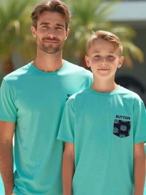 Urban Button Camiseta De Manga Corta Hombre Urbino S|M|L|XL|XXL|XXXL