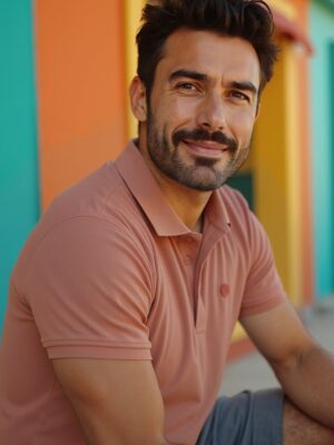 Urban Button Polo De Hombre Básico S|M|L|XL|XXL|XXXL