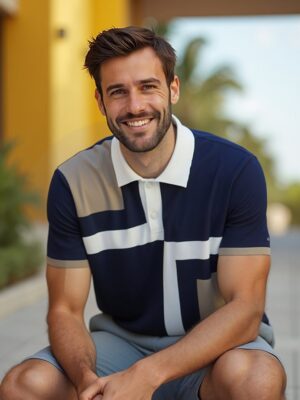 Urban Button Polo De Hombre Brescia S|M|L|XL|XXL|XXXL