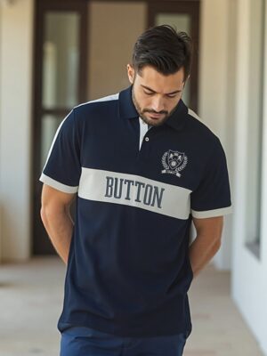 Urban Button Polo De Hombre Lecce S|M|L|XL|XXL|XXXL