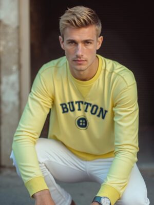 Urban Button Sudadera De Hombre Siracusa S|M|L|XL|XXL|XXXL