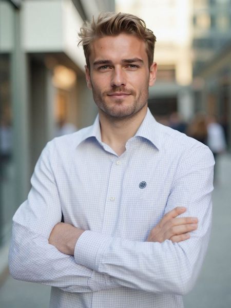 Urban Button Camisa Hombre Moscú S|M|L|XL|XXL|XXXL