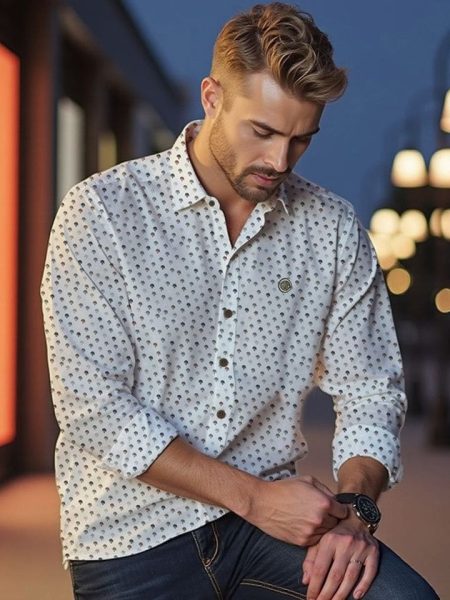 Urban Button Camisa Hombre Oslo S|M|L|XL|XXL|XXXL