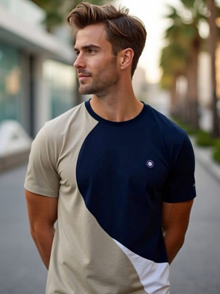 Urban Button Camiseta De Manga Corta Hombre Rímini S|M|L|XL|XXL|XXXL