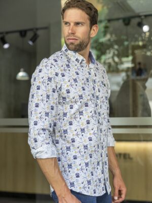 Urban Button CAMISA DE HOMBRE 11 S|M|L|XL|XXL|XXXL