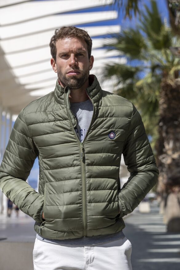 Urban Button CHAQUETA DE HOMBRE ACOLCHADA CON RELLENO TACTO PLUMA S|M|L|XL|XXL|XXXL