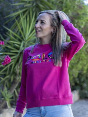 Urban Button SUDADERA DE MUJER ÉTNICO FUXIA S|M|L|XL|XXL|XXXL